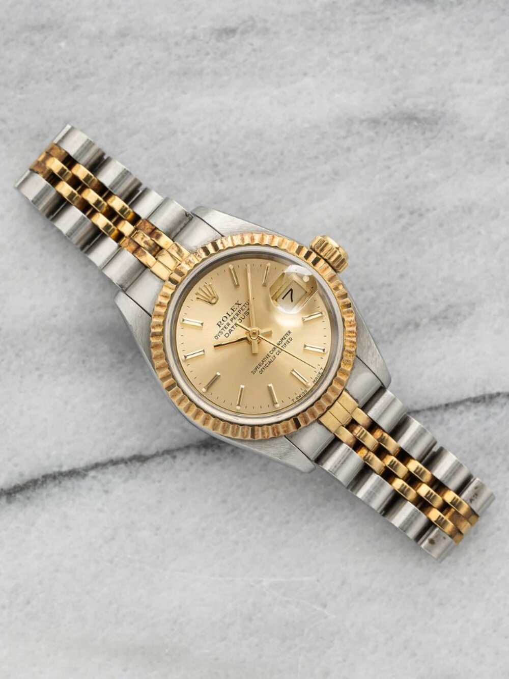 Rolex Lady 18k Datejust 69173 – Two-Tone Champagne Dial 26mm - Picture 2 of 6